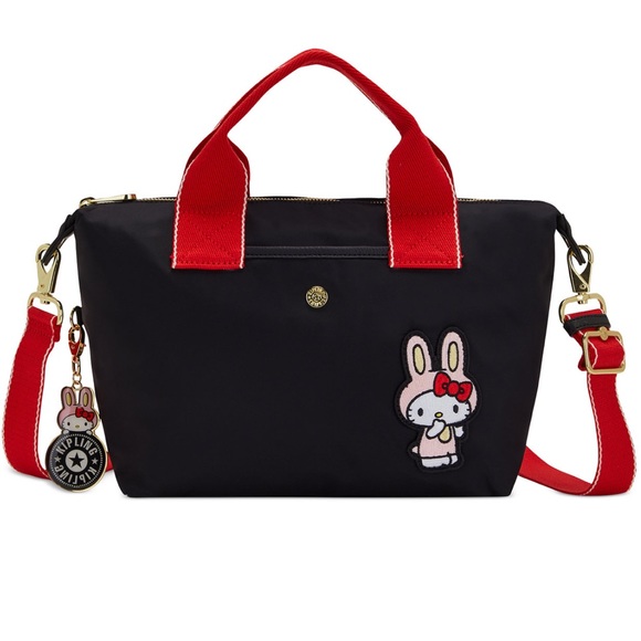 Kipling Bags Kipling X Hello Kitty Black Nylon Handbag Poshmark